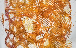 50*40, монотипия, бумага/офсетная краска