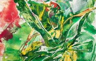 50*36, монотипия, бумага/офсетная краска