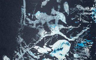 36*25, монотипия, бумага/офсетная краска