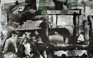 36*49, монотипия, бумага/офсетная краска