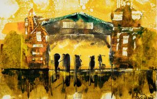 36*49, монотипия, бумага/офсетная краска