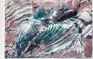 36*49, монотипия, бумага/офсетная краска