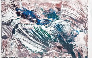 36*49, монотипия, бумага/офсетная краска