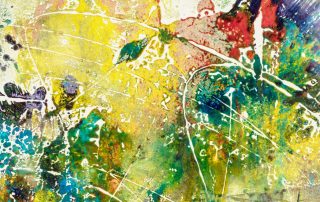 35*35, монотипия, бумага/офсетная краска