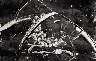 36*49, монотипия, бумага/офсетная краска