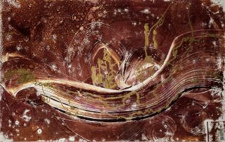 37*57, монотипия, бумага/офсетная краска