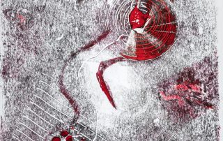 35*25, монотипия, бумага/офсетная краска