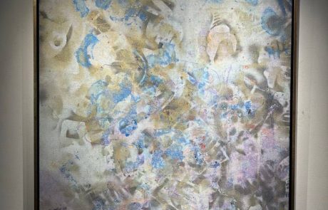 Первый Вдох или… 2019-2024гг, 140×120, холст, авторские техники. Цена 1,2 млн рублей